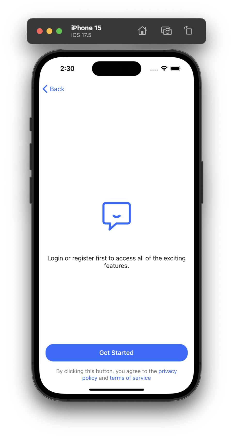 Mobile Welcome